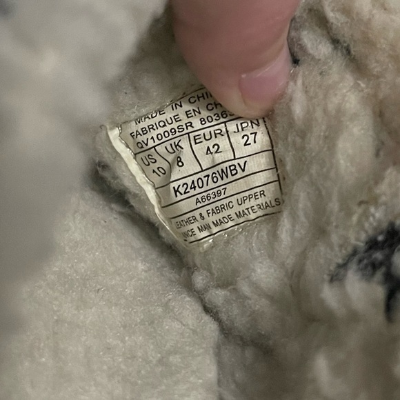 Ryka Black Fuzzy Lined Slip On Mule Clogs Slippers 10 - Picture 2 of 6